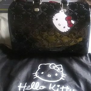 Hello Kitty embossed purse